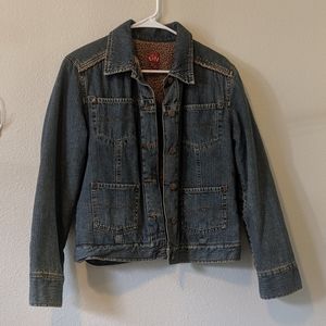Sherpa Lined Denim Jacket